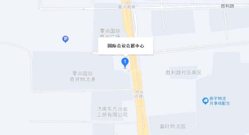 济南家博会交通路线地图